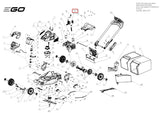 EGO LM2200SP 2831987001 Self-Propel Electric Assembly (vA)