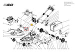 EGO LM2100SP - 2830076005 Electric Assembly version B
